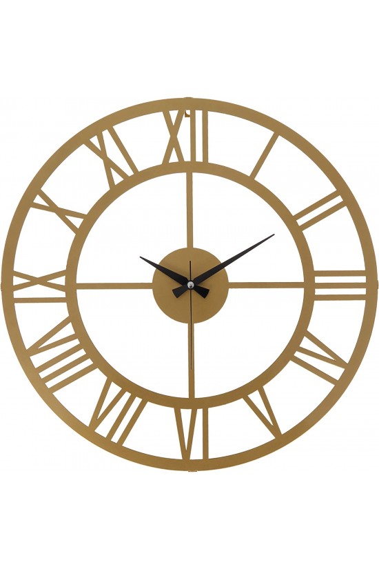 MDS-50 Romental Metal Eskitme Duvar Saati, 50x50 cm MDS-50 Romental Metal Eskitme Duvar Saati, 50x50 cm
