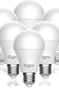 Led Ampul, 5 W, 6500 K, Soğuk Beyaz