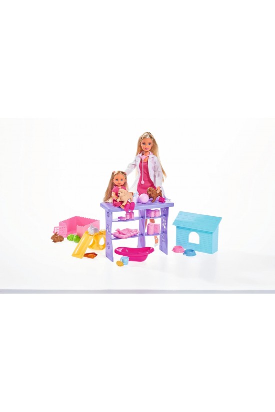 Si, 105733040, Steffi Love Hayvan Dünyası Oyuncak Bebek Set, 29 cm Steffli ve 12 cm Evi, Köpek Kulübeli, 35 Parça Aksesuar, Steffi Love Animal World Si, 105733040, Steffi Love Hayvan Dünyası Oyuncak Bebek Set, 29 cm Steffli ve 12 cm Evi, Köpek Kulübeli, 35 Parça Aksesuar, Steffi Love Animal World