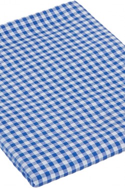 Small Square Pattern Gingham Table Cloth, Table Cloth, Picnic Cover, Blue, 100x170