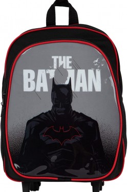 Erkek Çocuk Batman Lisanslı Okul Sırt Çantası Siyah (BK27) STD