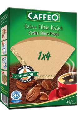 Caffeo 1X4/80 Coffee Filter Paper (80 Filters in Pack)