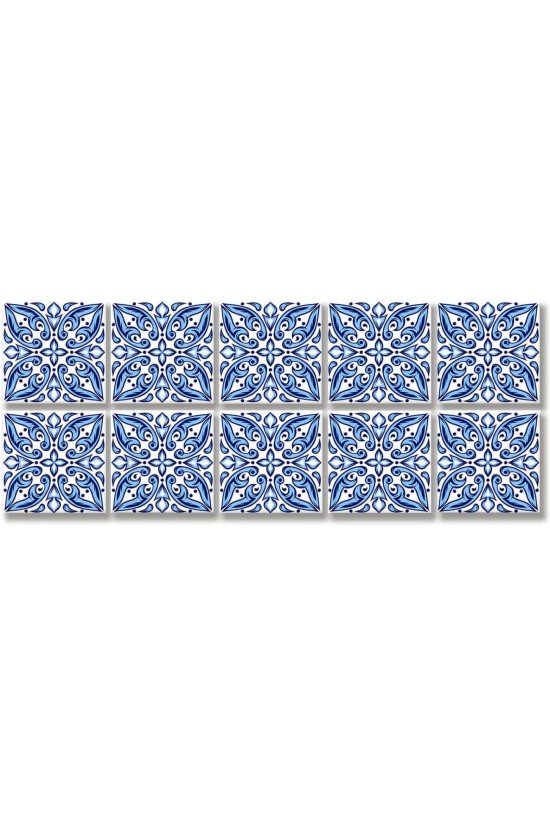 Mavilim 4 Stück gemusterte PVC-Fliesen 15 * 15 cm, 10er-Packung Mavilim 4 Stück gemusterte PVC-Fliesen 15 * 15 cm, 10er-Packung