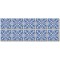 Mavilim 4 Metraj Desenli Pvc Karo 15 * 15 Cm 10'lu Paket