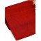 Silvery Linen Runner Red 45x200