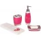 Gri Pembe 3 Lü Banyo S Poliresin