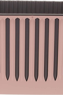 PYNB1 Piyano Saksı Geçme Tabaklı İçlikli, Pudra Pembe, 31.5cm, 4.5 Litre