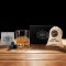 Stilvolles mattschwarzes Whiskyglas S