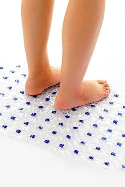 8683200800544 Saugnapf Muk Anti-Rutsch-Matte für Badewanne (63 x 36 cm), mehrfarbig, mittel