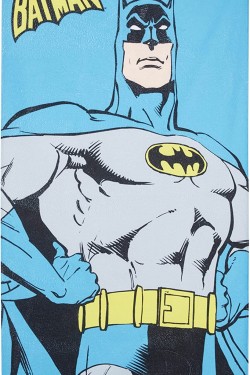Erkek Çocuk Batman Lisanslı Plaj Havlu