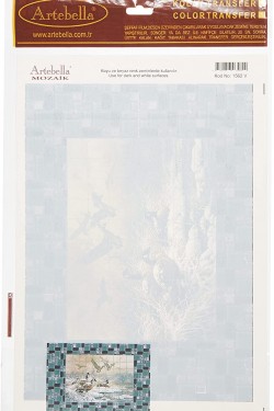 Mozaik Kolay Transfer 23x34 cm Açık Zemin 1562V