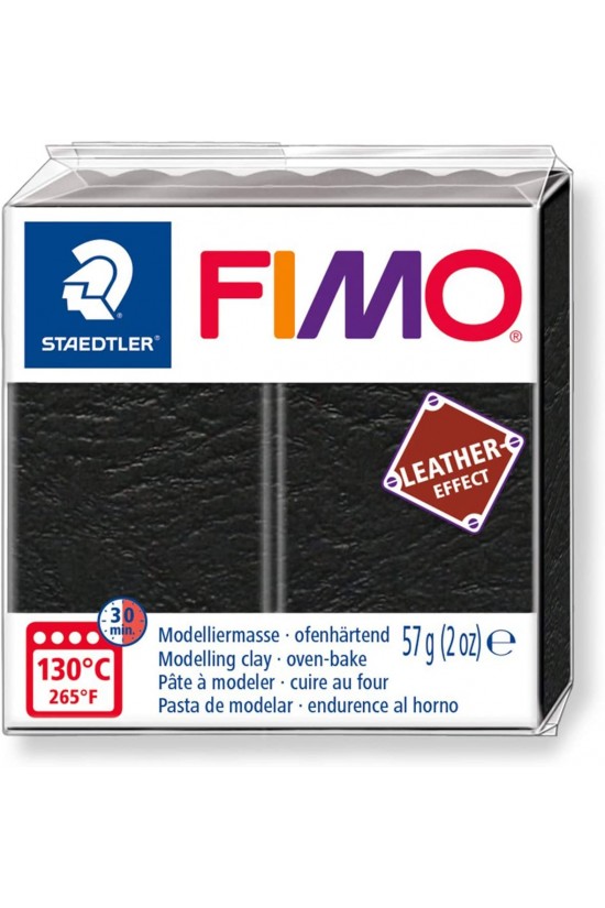 8010909  Leather Deri Effect Modelleme Kili 57.gr Siyah