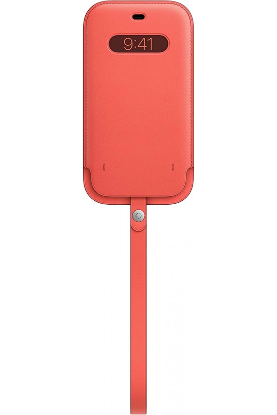 Ausgewählte Lederhülle mit Umschlag für 12 Pro Max – Pink Grapefruit Ausgewählte Lederhülle mit Umschlag für 12 Pro Max – Pink Grapefruit