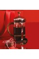 Coffee Bean French Press Wooden 600 ml