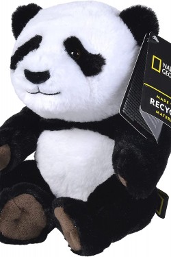 Si , National Geographic, 6315870102, Panda Peluş, 25 cm, Geri Dönüşümlü Malzeme