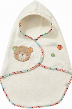 91618 Saran Swaddle Teddybär (mehrfarbig)