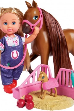 Si, 105733487, Evi Love Doctor Evi Welcome Horse, Yeni Doğmuş Tay, Aksesuarlar, 12 cm Evi, Doctor Evi Welcome Horse