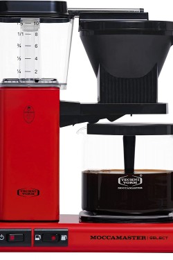 Moccamaster 53988 Kgb Select Filtre Kahve Makinesi, 1.25 Litre, 1520 W, Kırmızı
