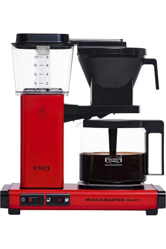 Moccamaster 53988 Kgb Select Filtre Kahve Makinesi, 1.25 Litre, 1520 W, Kırmızı
