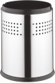 A44048 Çöp Kovası, 3 L, Parlak Paslanmaz Çelik Kaplama