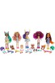 City Dolls Pack of Five, 4 dolls (15 cm) and over 15 pieces including skateboard and roller skate accessories, ages 4 and up HHC19 City Dolls Pack of Five, 4 dolls (15 cm) and over 15 pieces including skateboard and roller skate accessories, ages 4 and up HHC19