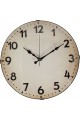 Crema re Oval Ön Kısım Klasik 36 cm Duvar Saati, Krem, PDS-36 Crema re Oval Ön Kısım Klasik 36 cm Duvar Saati, Krem, PDS-36
