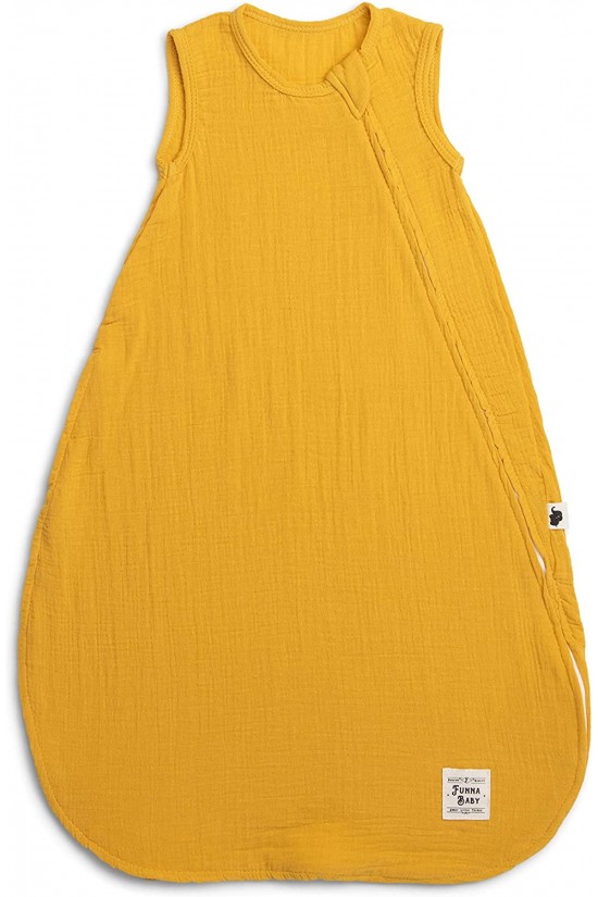 Schlafsack, ärmellos, Ringelblume, Senf, 70 cm Schlafsack, ärmellos, Ringelblume, Senf, 70 cm