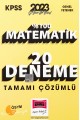 2023 KPSS Maik Tamamı Çözümlü 20 Deneme