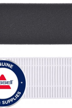 Filtre s | EV675 elektrikli süpürge robotu için orijinal aksesuar 2601N | 2824, gri/beyaz, 0,09 m