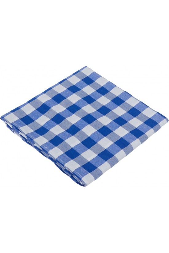 Büyük Kare Desen Pötikareli Masa Örtüsü, Sofra Bezi, Piknik Örtüsü, Mavi, 80x170 Büyük Kare Desen Pötikareli Masa Örtüsü, Sofra Bezi, Piknik Örtüsü, Mavi, 80x170