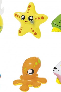 Jouets de bain gonflables 34030, multicolore