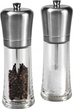 ​Cole & Mn H307498P Sandown 180mm Salt & Pepper Mill S
