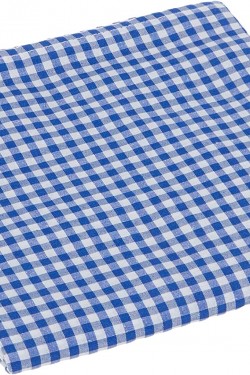 Nappe Vichy Petit Motif Carré, Nappe, Housse de Pique-Nique, Bleu, 80x170