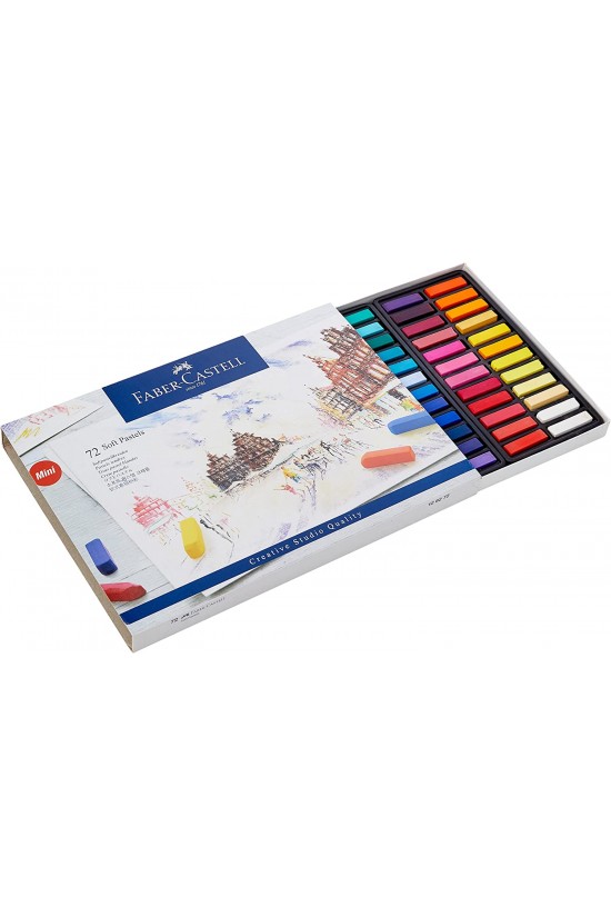 Creative Studio Mini Toz Pastel Boya (Soft), 72 Renk, Yarım Boy Yeni