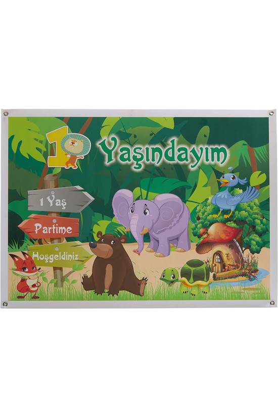 Doğum Günü Hediye Parti Pankart