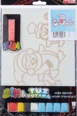 Kb-340 Penguen Simli Tuz Boyama