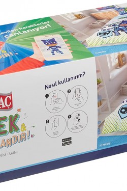 60213466 Pj Masks Çek Canlandır Nevresim Takımı, Tek Kişilik