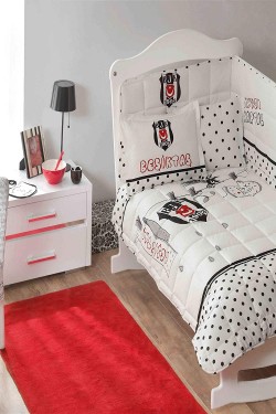 60109981 Beşiktaş Fanatik Baby Tek Kişilik Ranforce Uyku Seti