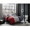 60176199 Ranforce Cloud Parure de lit, rouge, simple