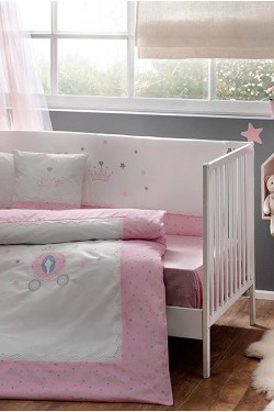 71241214 Nakışlı Bebek Uyku Seti, Princess