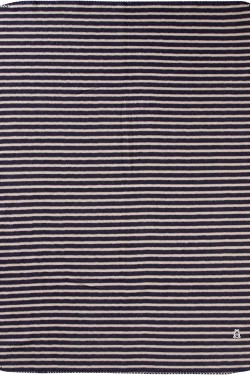 de Couverture à carreaux Benetton, bleu marine, bébé, ST