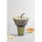Corn Chips Bucket Straw Cup S - Platine