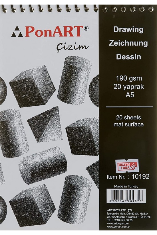 Drawing&Painting Blok A5 20 Yaprak