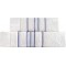 Stripe Mavi Bordür %100 Pamuk Ekstra Yumuşak 2'li Havlu S, (50x100 + 70x140) 201001BNKSTR00003, Mavi