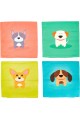 Sevimli Köpekcikler Dijital Baskılı 4'lü Kırlent Kılıfı S, 43 × 43 cm Sevimli Köpekcikler Dijital Baskılı 4'lü Kırlent Kılıfı S, 43 × 43 cm
