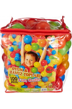 Oyun Havuz Topu 100'lü, 9cm