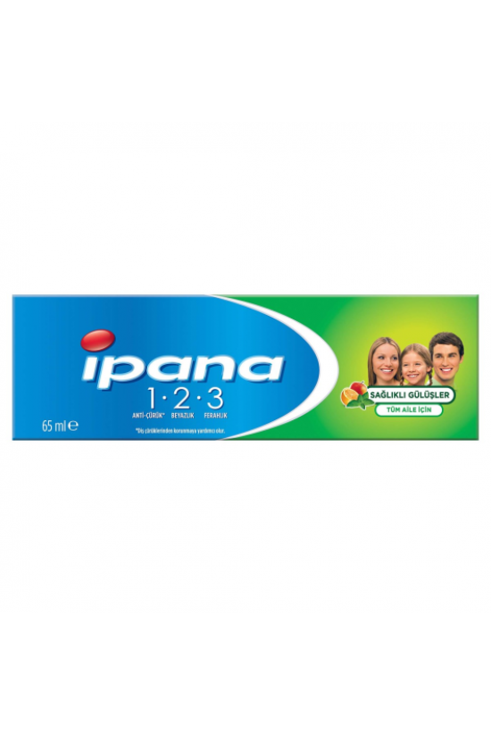 İpana Diş Macunu Yeşil Sağlıklı Gülüşler 65 ml  x 6 Adet