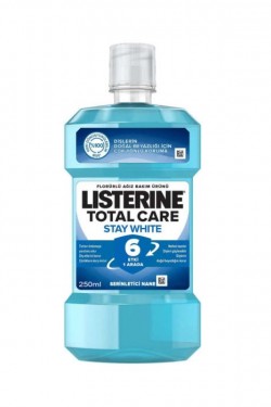 Lısterıne 250 ml Total Care Stay Whıte x 6 Adet