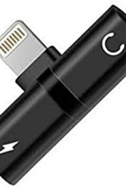 Concord C-866 Lightning Splitter Çevirici OTG, Şarj & Kulaklık 2 in 1 OTG, Beyaz