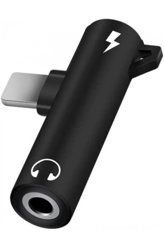 Cdg-Cnv48 Lightning + 3.5Mm Stereo Dönüştürücü Çoklayıcı Siyah Adaptör Cdg-Cnv48 Lightning + 3.5Mm Stereo Dönüştürücü Çoklayıcı Siyah Adaptör